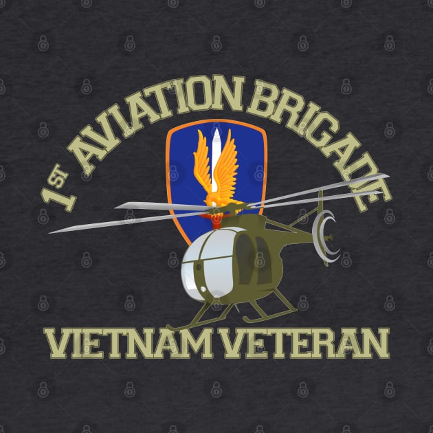 1st Aviation OH-6 Vietnam by MilitaryVetShop